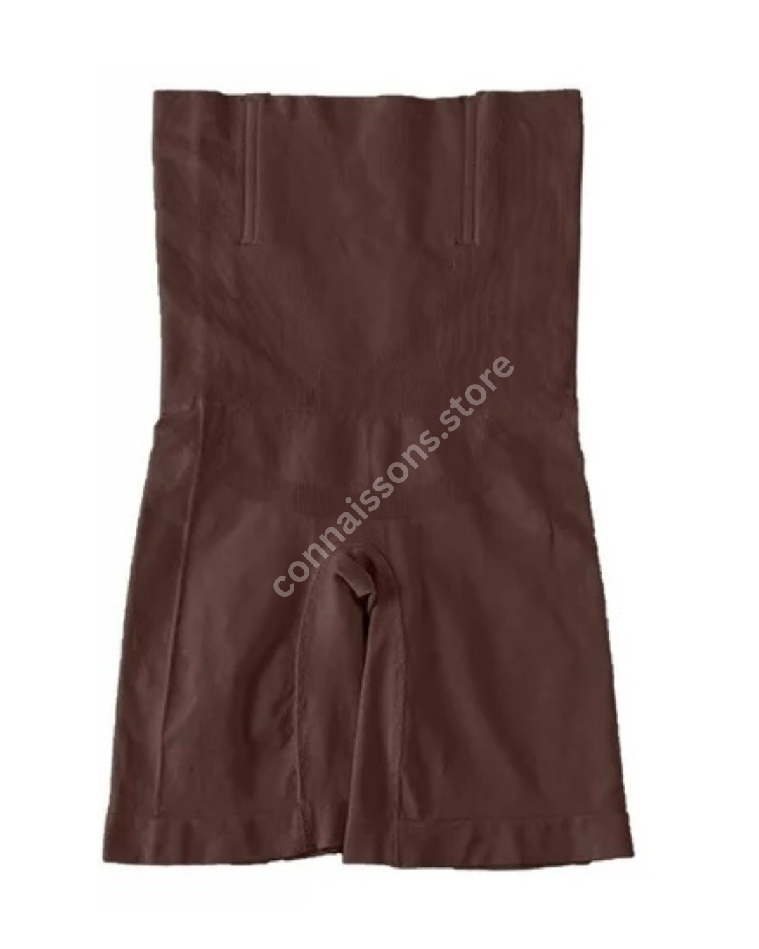 Snatched High-Waist Shapewear Tights - Chocolate