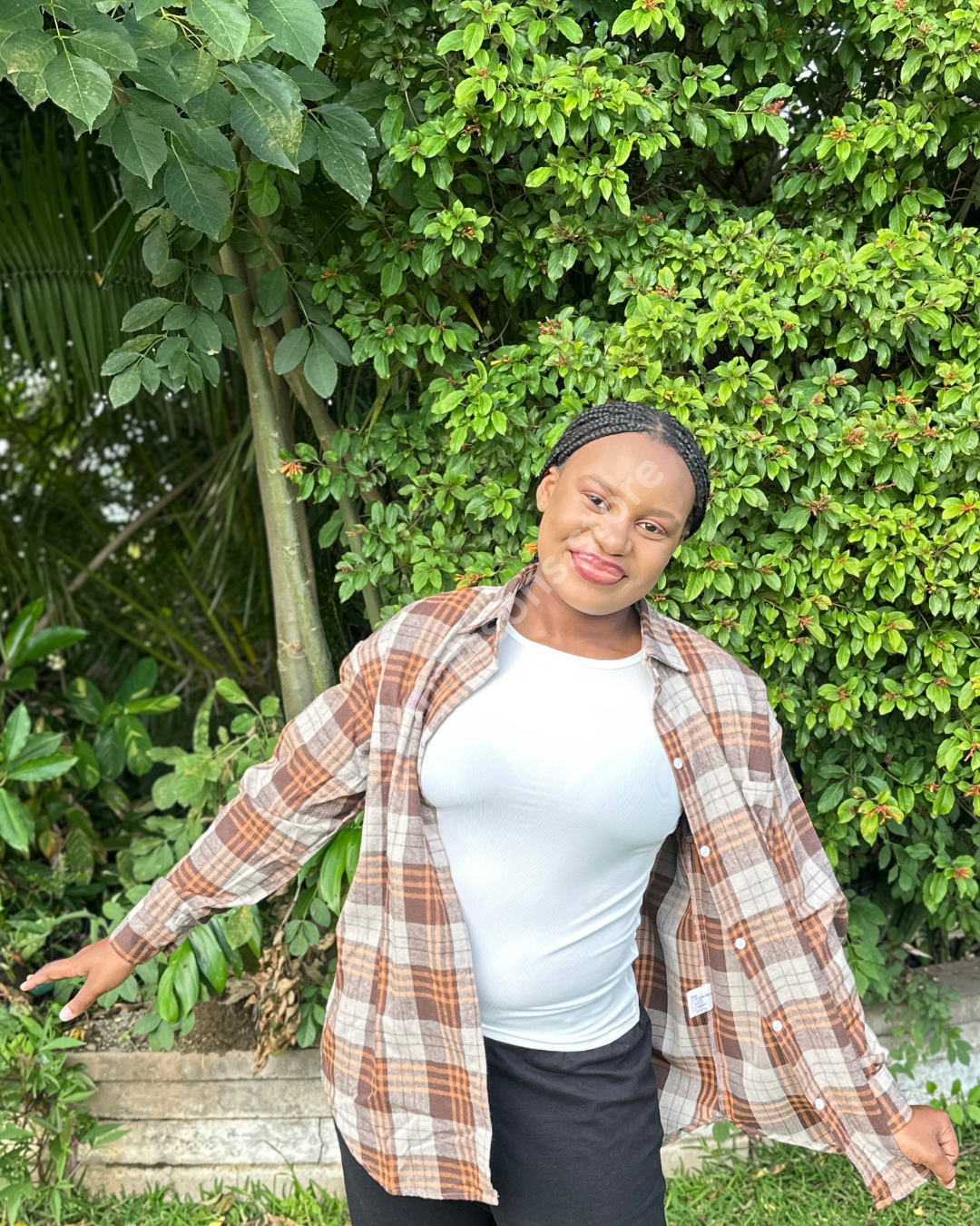 Checkered OverShirt - Brown