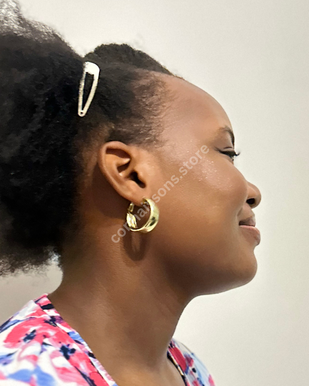 Classic Chunky Hoops - Gold