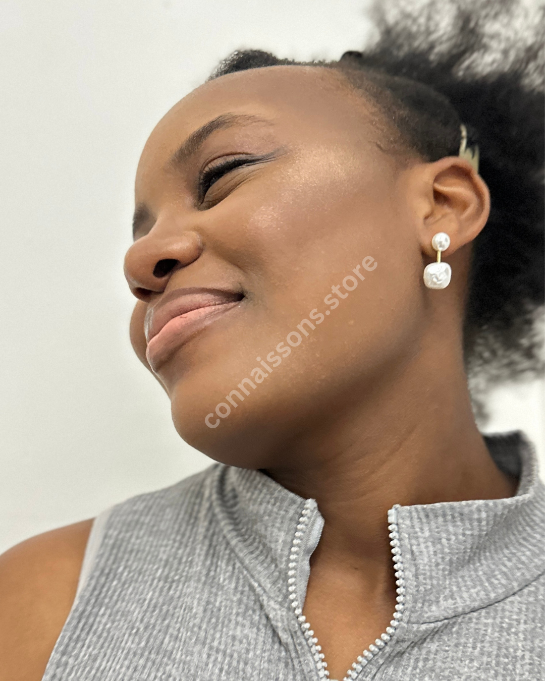 Loaded Pearl Earrings