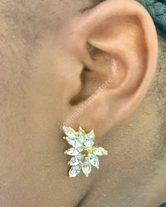 Crystalline Bouquet Studs