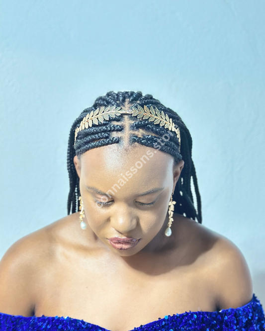 Four Leaf Headband - Rose Gold