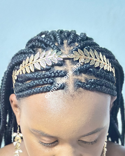 Four Leaf Headband - Rose Gold