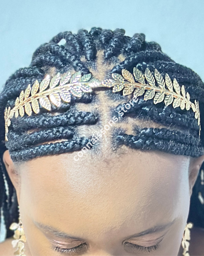Four Leaf Headband - Rose Gold