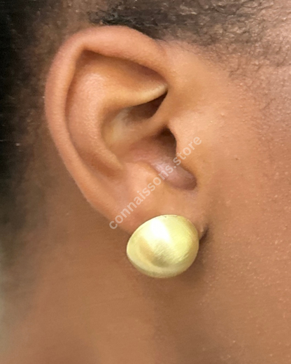 Gong Stud - Gold