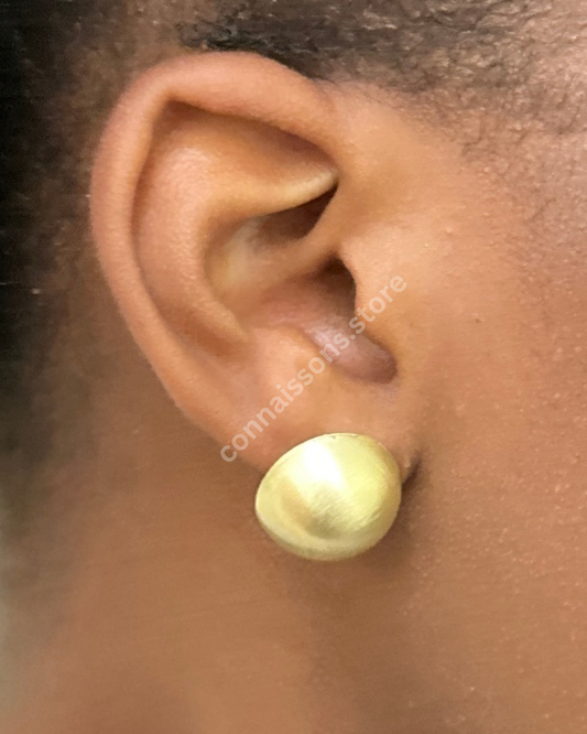 Gong Stud - Gold