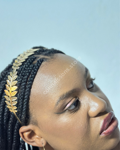 Three Leaf Headband - Rose Gold
